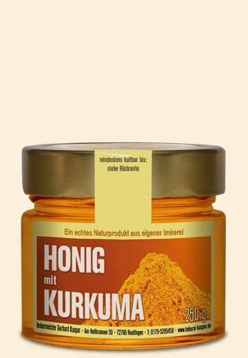 honig mit kurkuma