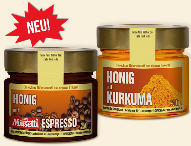 honig mit espresso